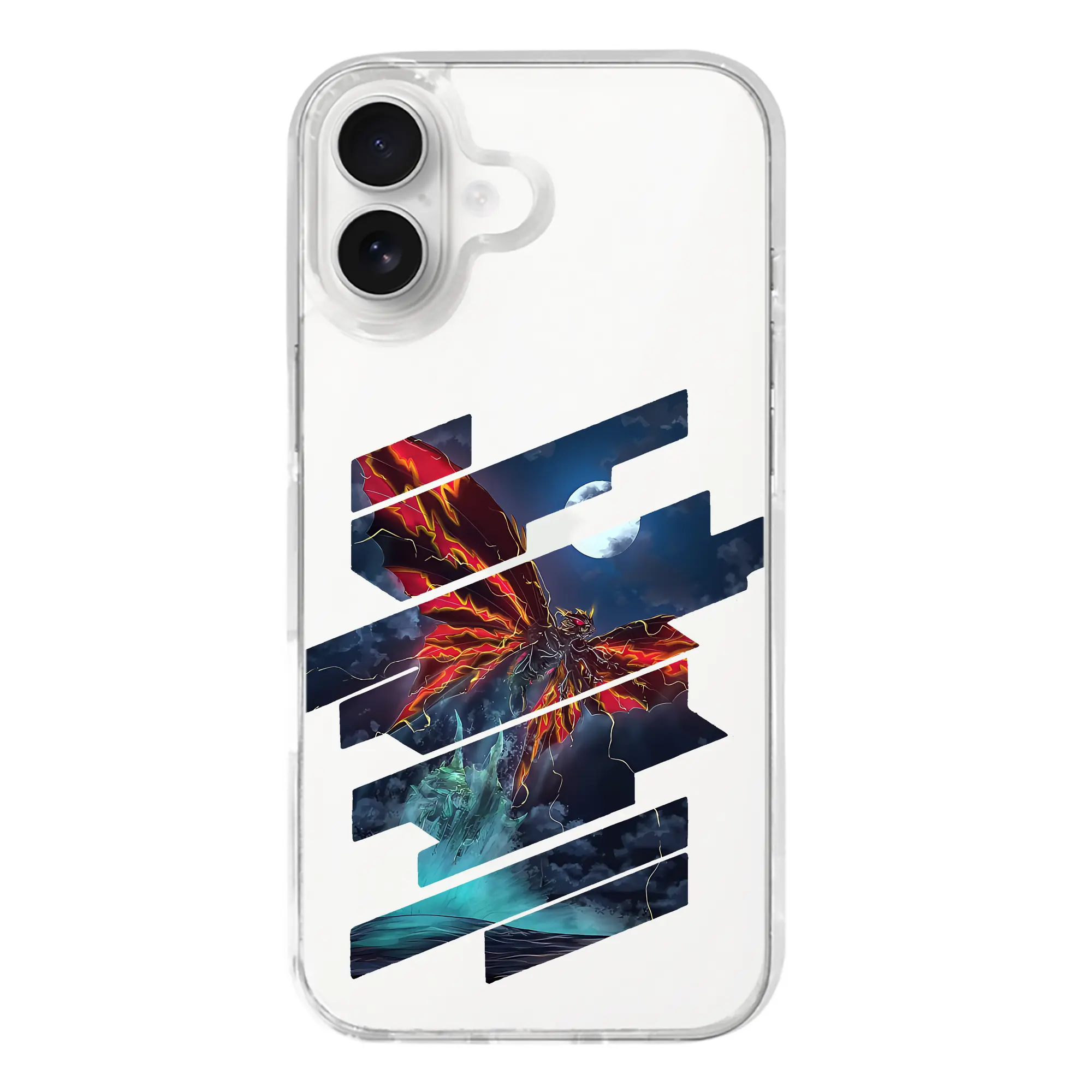 ゴジラ グッズ,モスラ - iPhone 17シリーズ 透明スマホケース – 薄型・耐衝撃・精密フィット保護カバー